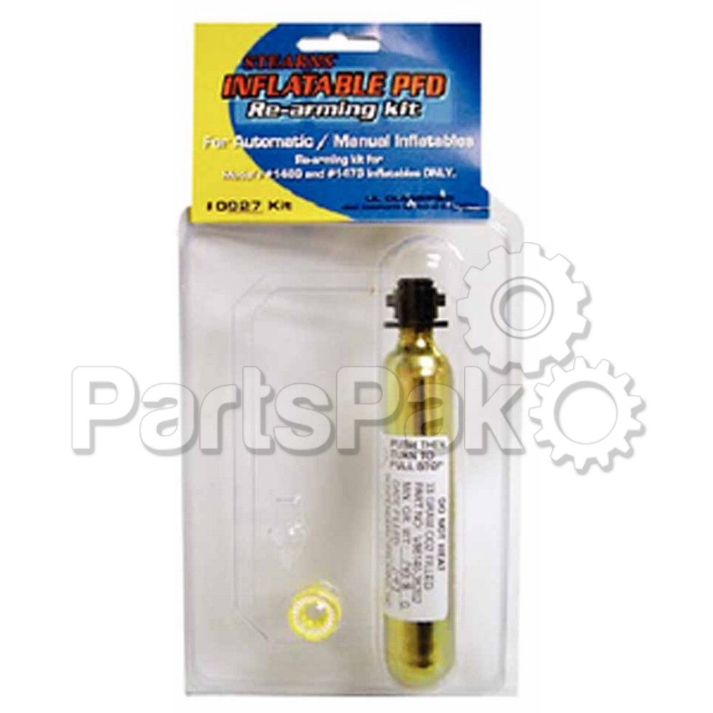 Stearns 0927KIT00000; 0927 CO2 Re-arming Kit For 1469 and 1473 For PFD Life Jackets Vests