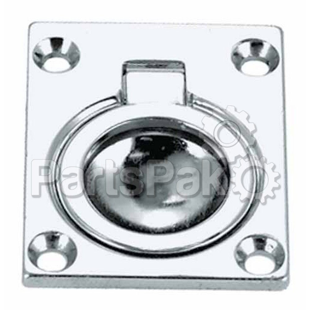 Perko 0841DP0CHR; Chrome Plated Zinc Flush Ring Pull