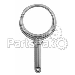 Perko 1267DP0CHR; Round Type Rowlock Horns Chrome Plated Zinc; LNS-9-1267DP0CHR