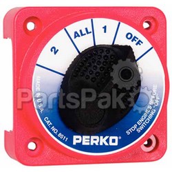 Perko 8511DP; Compact Battery Switch No Lock; LNS-9-8511DP