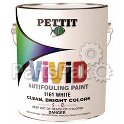 Pettit Paint 1161Q; Vivid White - Quart; LNS-93-1161Q