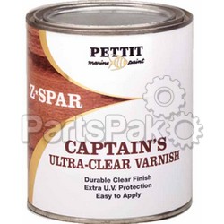 Pettit Paint 2067Q; Captain S Ultra Clear Varnish