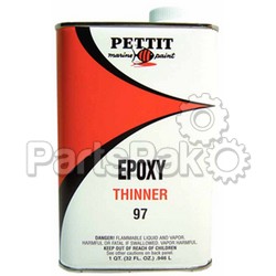 Pettit Paint 97Q; Epoxy Thinner-Quart; LNS-93-97Q