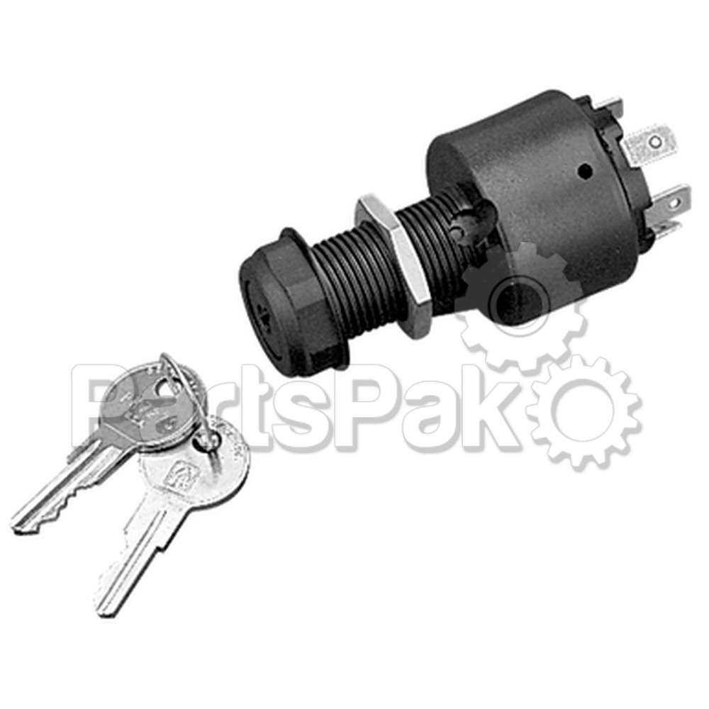 Sea Dog 4203751; Poly 4-Position Key Switch W/C