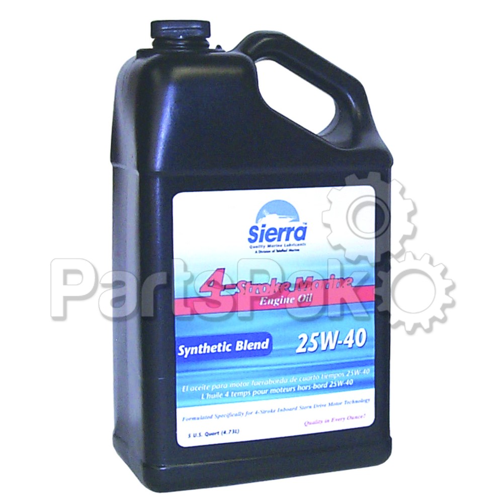 Sierra 18-9440-4; Synthetic Blend Mercruiser Sterndrive 5 quart