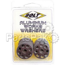 Bolt 2009-AWW; Aluminum Works Washers 6X25-mm 10-Pack; 2-WPS-020-00142