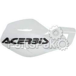 Acerbis 2041780002; Uniko Handguards (White); 2-WPS-1281-5906