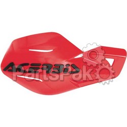 Acerbis 2041780004; Uniko Handguards (Red); 2-WPS-1281-5944