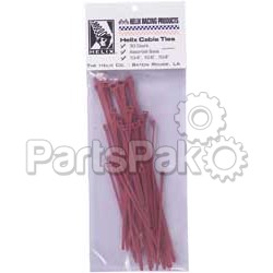 Helix Racing Products 303-4681; Cable Tie Assortment Red 30-Pack; 2-WPS-14-0305