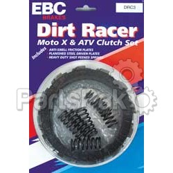 EBC Brakes DRC100; Dirt Racer Clutch Set; 2-WPS-15-1800