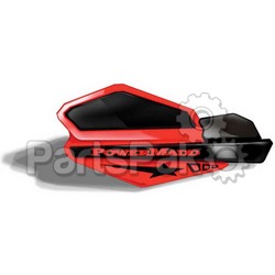 PowerMadd PM14202; Star Series Handguards (Red / Black); 2-WPS-18-95062