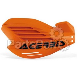 Acerbis 2170320036; X-Force Handguards (Orange); 2-WPS-21703-20036