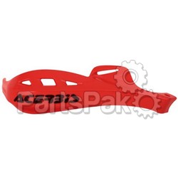 Acerbis 2205320004; Rally Profile Handguards Red; 2-WPS-22053-20004