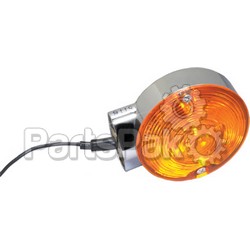 K&S Technologies 25-5086; Turn Signal Harley Davidson rear Without Threads; 2-WPS-225-5086