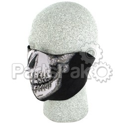 Zan WNFM002H; Half Face Mask Skull; 2-WPS-26-4650