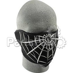 Zan WNFM055H; Half Face Mask Spider Web
