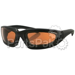 Bobster ES214A; Sunglasses Foamerz 2 Black W / Amber Lens