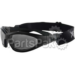 Bobster GXR001; Gxr Sunglasses Black W / Smoke Lens