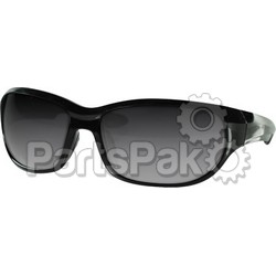 Bobster EZNJ01C; New Jersey Sunglass Clear Lens Matte Black Frame