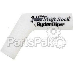 Ryder Clips RSS-WHITE; Ryder Rubber Shift Sock White