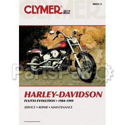 Clymer Manuals M421-3; Fits Harley Davidson Fx / Fl Softtail Motorcycle Repair Service Manual