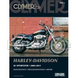 Clymer Manuals M427-3; Fits Harley Davidson Sportster Motorcycle Repair Service Manual; 2-WPS-27-M427