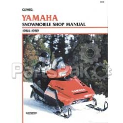 Clymer Manuals S826; Fits Yamaha Snowmobile Repair Service Manual