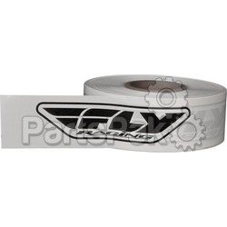 Fly Racing B3104W2937 FLY; Course Tape White 3-inchX1000'