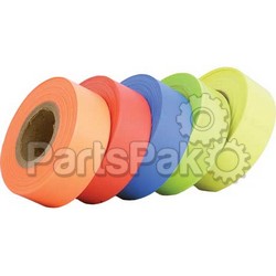 Helix Racing Products 940-3165; Trail Marking Tape .75-inch X100' (Flo Yellow); 2-WPS-37-7505