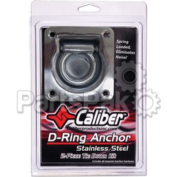 Caliber 13521; Stainless Steel Trailer D-Ring Kit; 2-WPS-42-5023