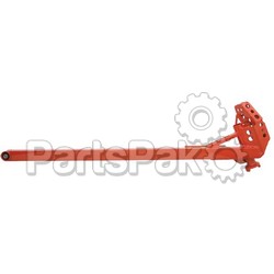 SPI SM-08093; Trailing Arm Pol Edge Red Left; 2-WPS-44-8927