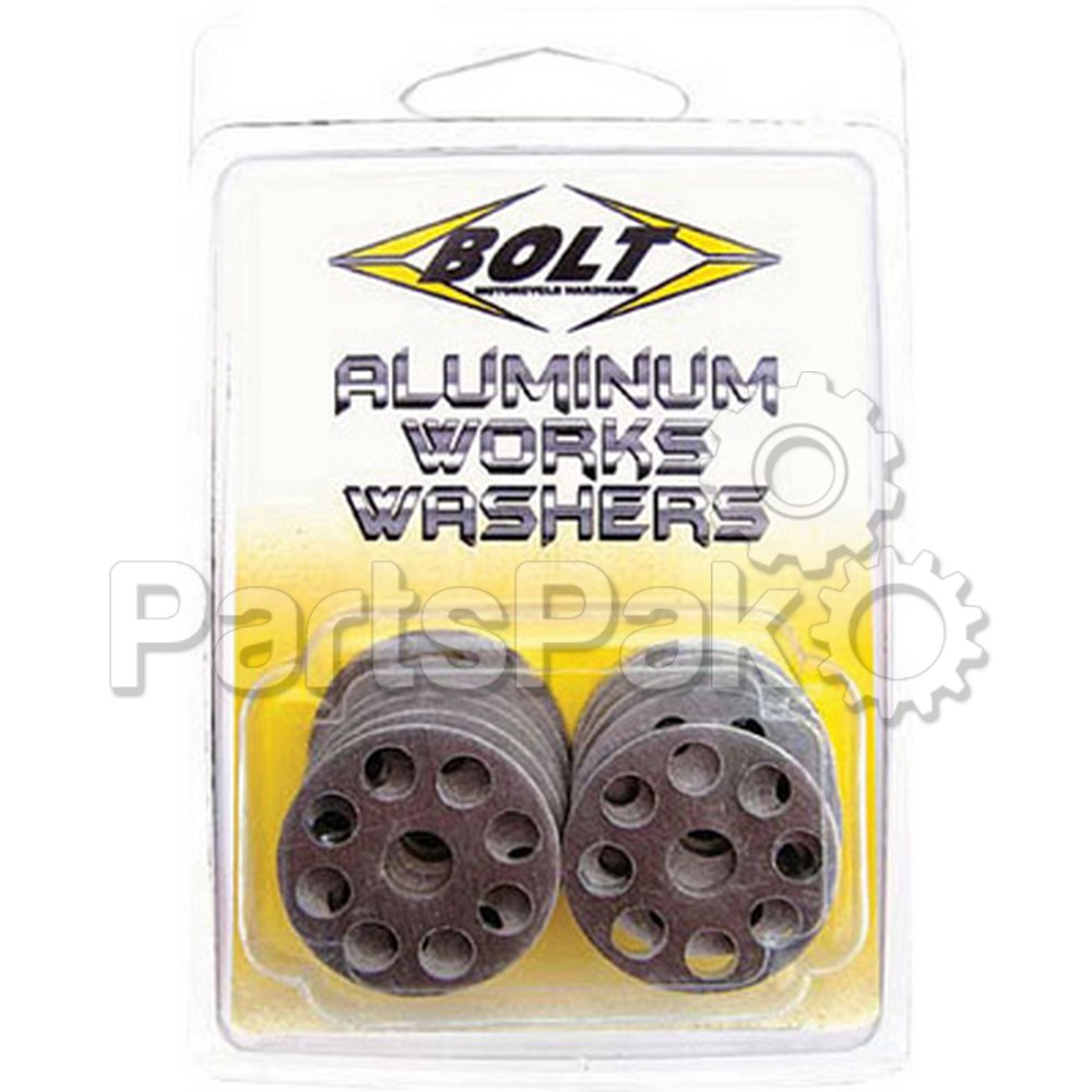 Bolt 2009-AWW; Aluminum Works Washers 6X25-mm 10-Pack
