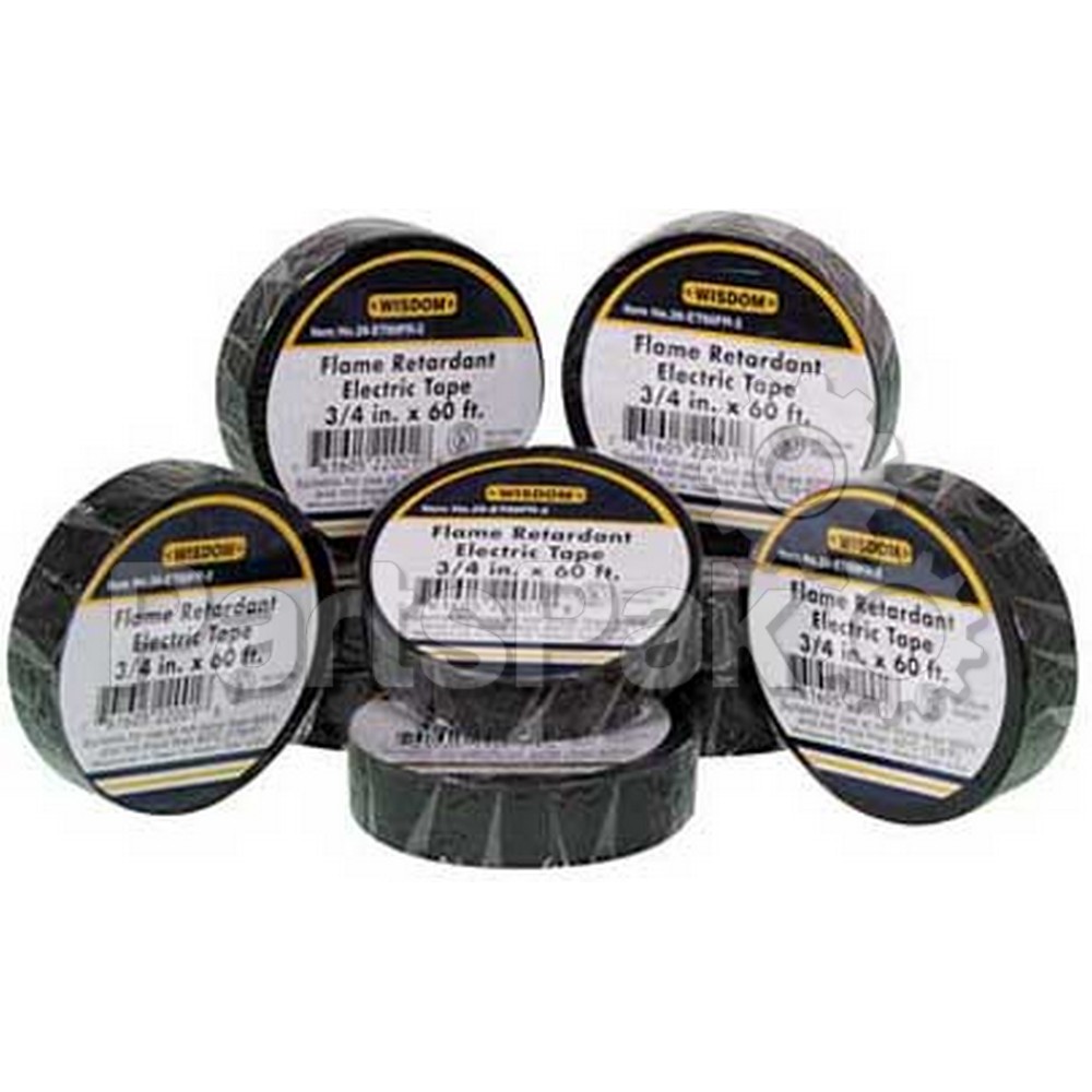 WPS - Western Power Sports UL 3/4X60 FLAME RET; Electrical Tape 10-Pack