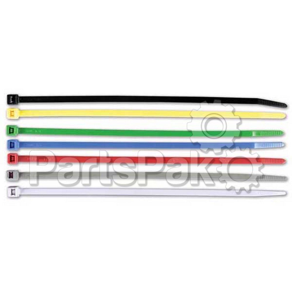Helix Racing Products 303-4689; Assorted Cable Ties White 30-Pack