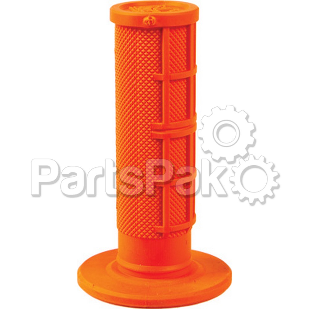 Four TwelVE 412-G204; Pee Wee / Pit Bike Mini Grips 7/8-inch (Orange)