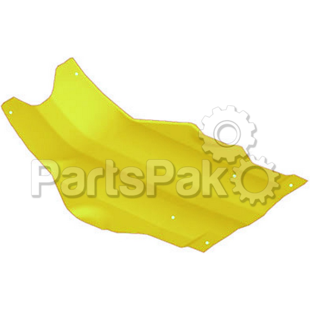 Skinz SDFP400-YLW; Skinz Float Plate Fits Ski-Doo Fits SkiDoo Yellow