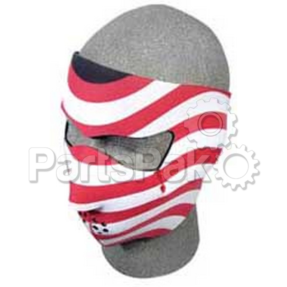 Zan WNFM003; Full Face Mask Stars & Stripes