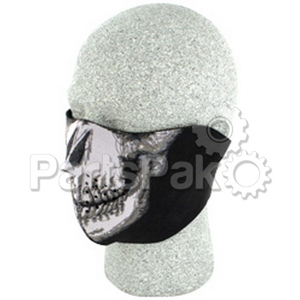 Zan WNFM002H; Half Face Mask Skull