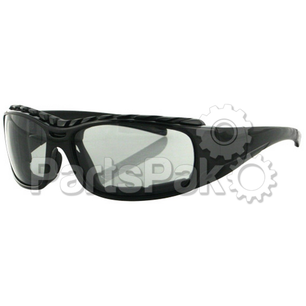 Bobster BGUN001; Sunglasses Gunner Black W / Photochromatic Lens