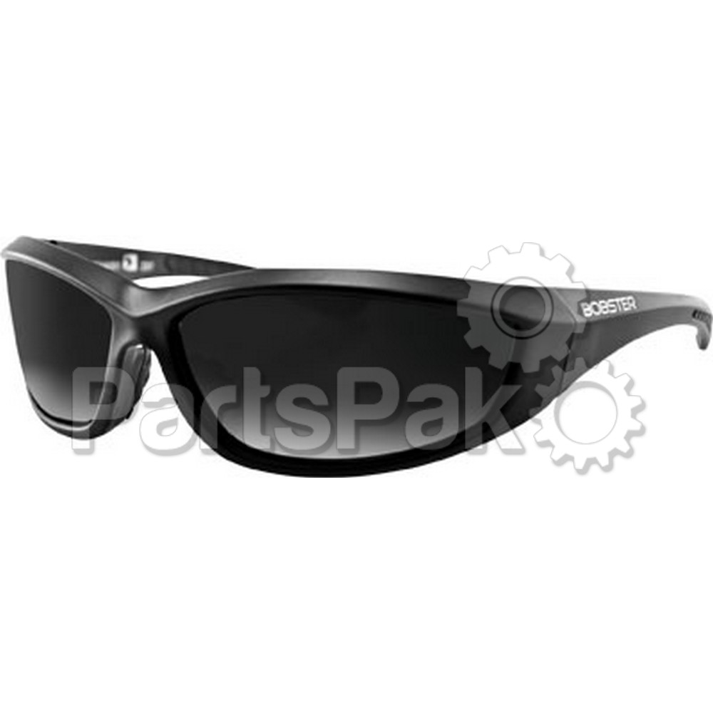 Bobster ECHA001; Charger Sunglasses Black W / Smoke Lens
