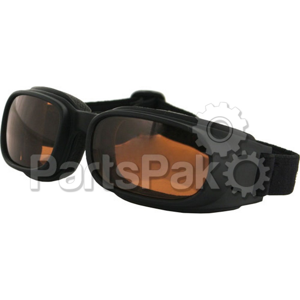 Bobster BPIS01A; Sunglasses Piston W / Amber Lens