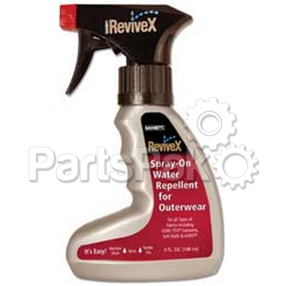 Revivex 36221; Outerwear Spray-On Water Repellent 10Oz