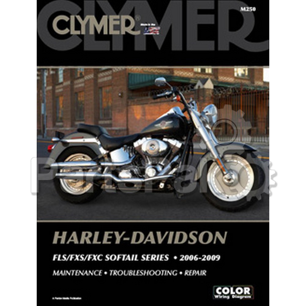 Clymer Manuals M250; Fits Harley Davidson Soft Tail Motorcycle Repair Service Manual