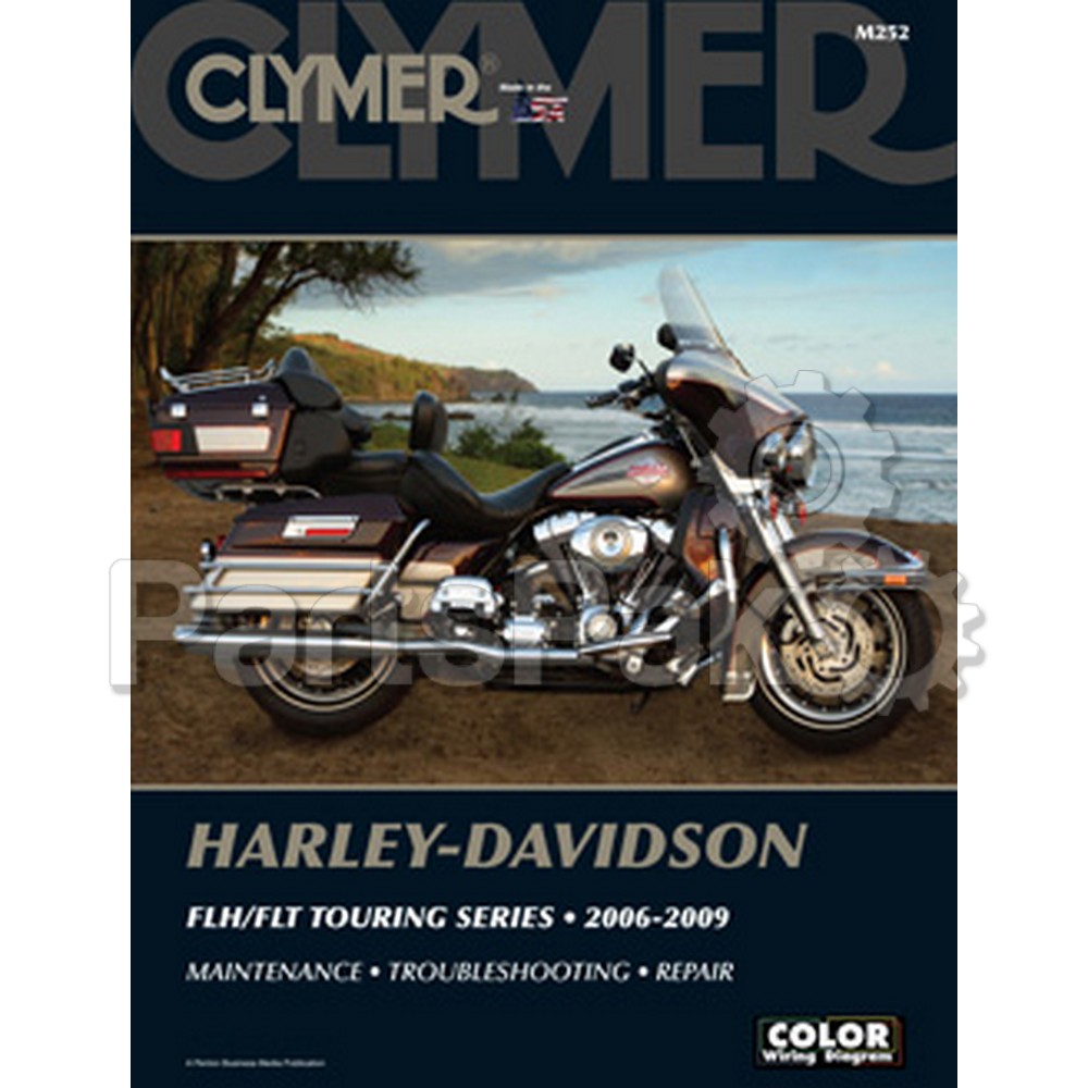 Clymer Manuals M252; Fits Harley Davidson Flh / Flt Motorcycle Repair Service Manual