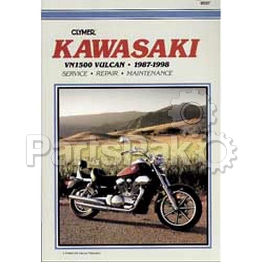 Clymer Manuals M3572; Fits Kawasaki Vn1500 Vulcan Motorcycle Repair Service Manual