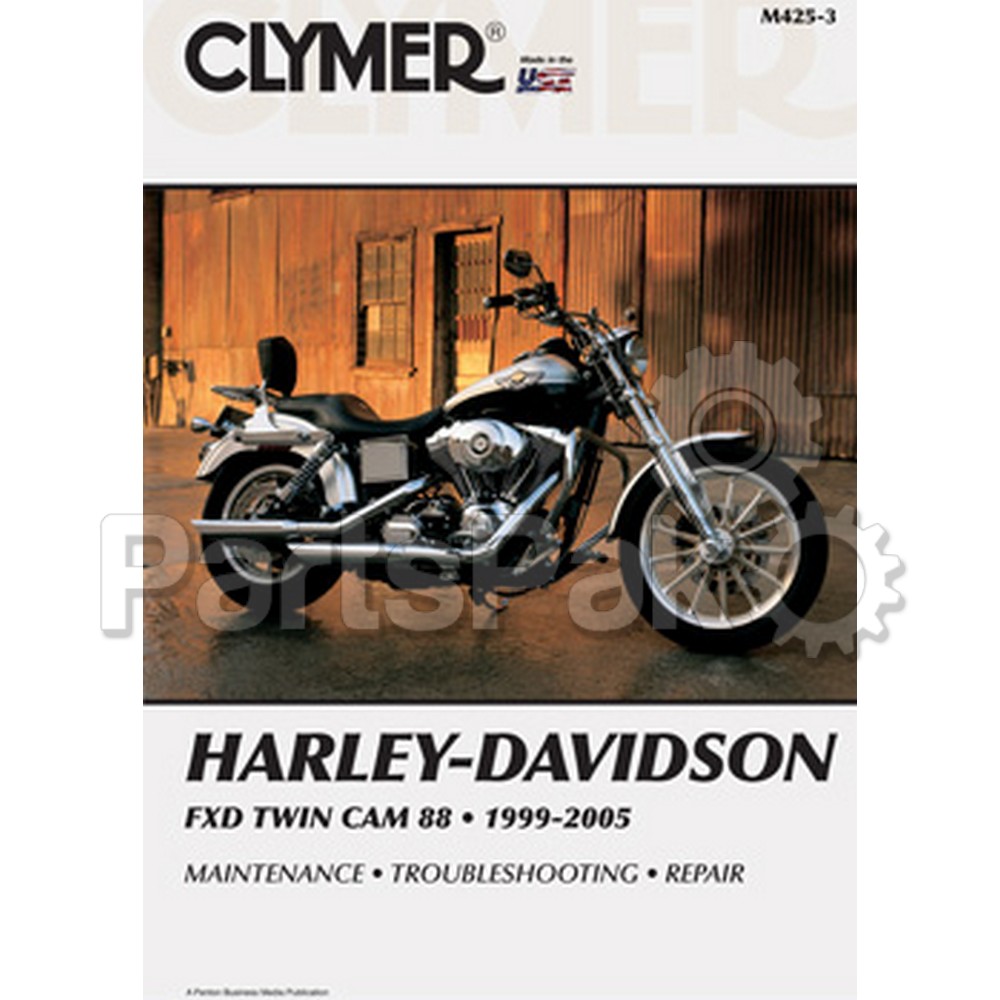 Clymer Manuals M425-3; Fits Harley Davidson Dynaglide Motorcycle Repair Service Manual