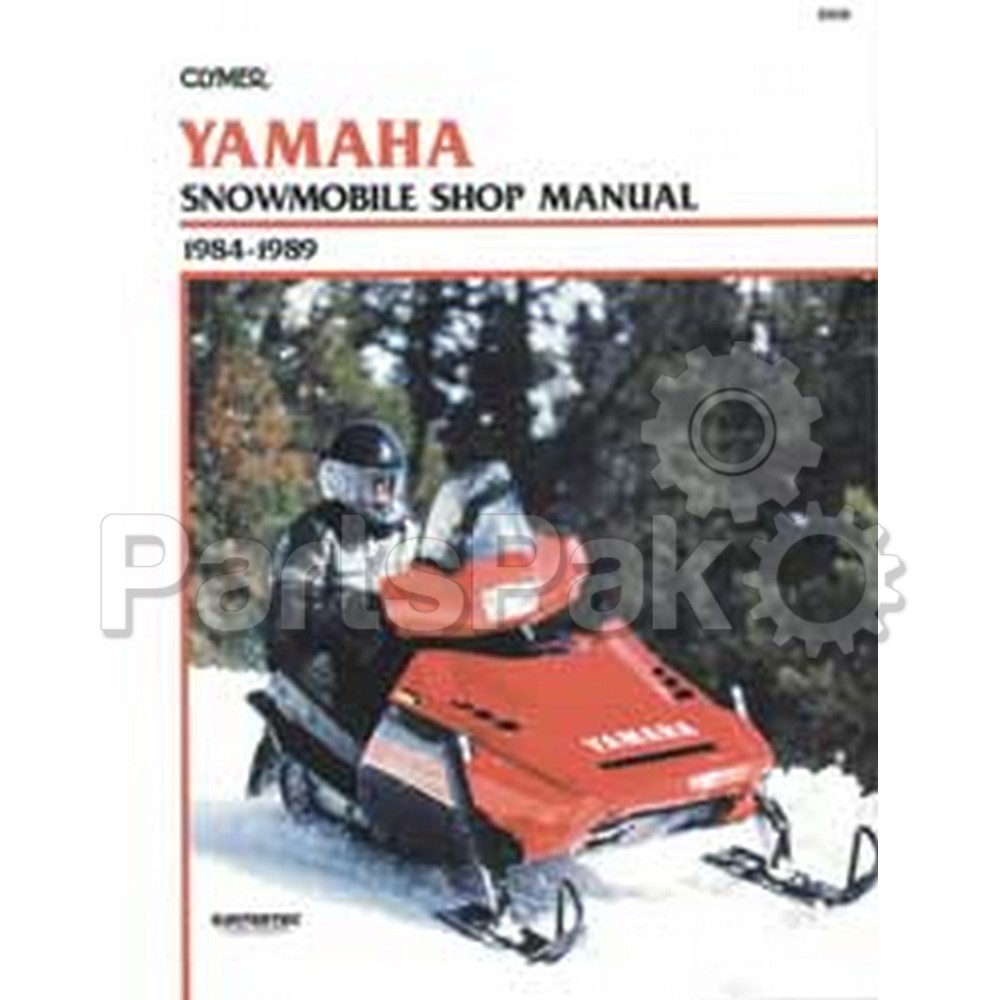 Clymer Manuals S826; Fits Yamaha Snowmobile Repair Service Manual