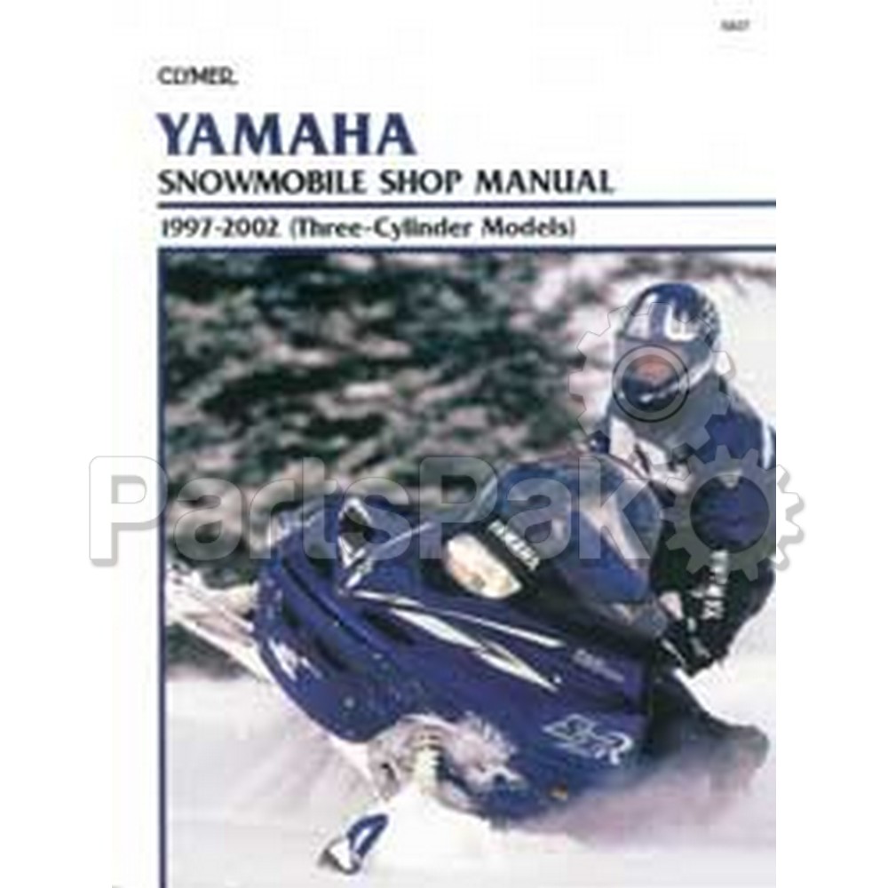 Clymer Manuals S827; Fits Yamaha Snowmobile Repair Service Manual