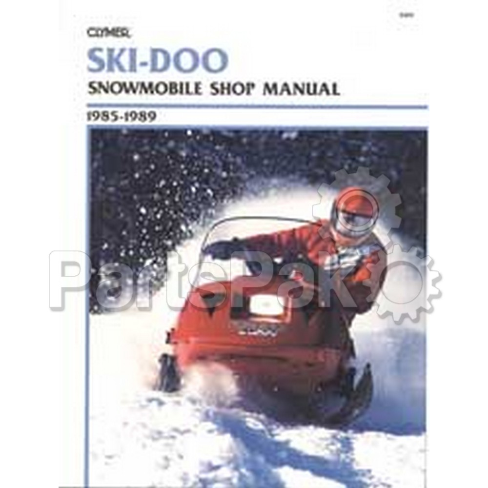 Clymer Manuals S829; Ski Doo Snowmobile Repair Service Manual