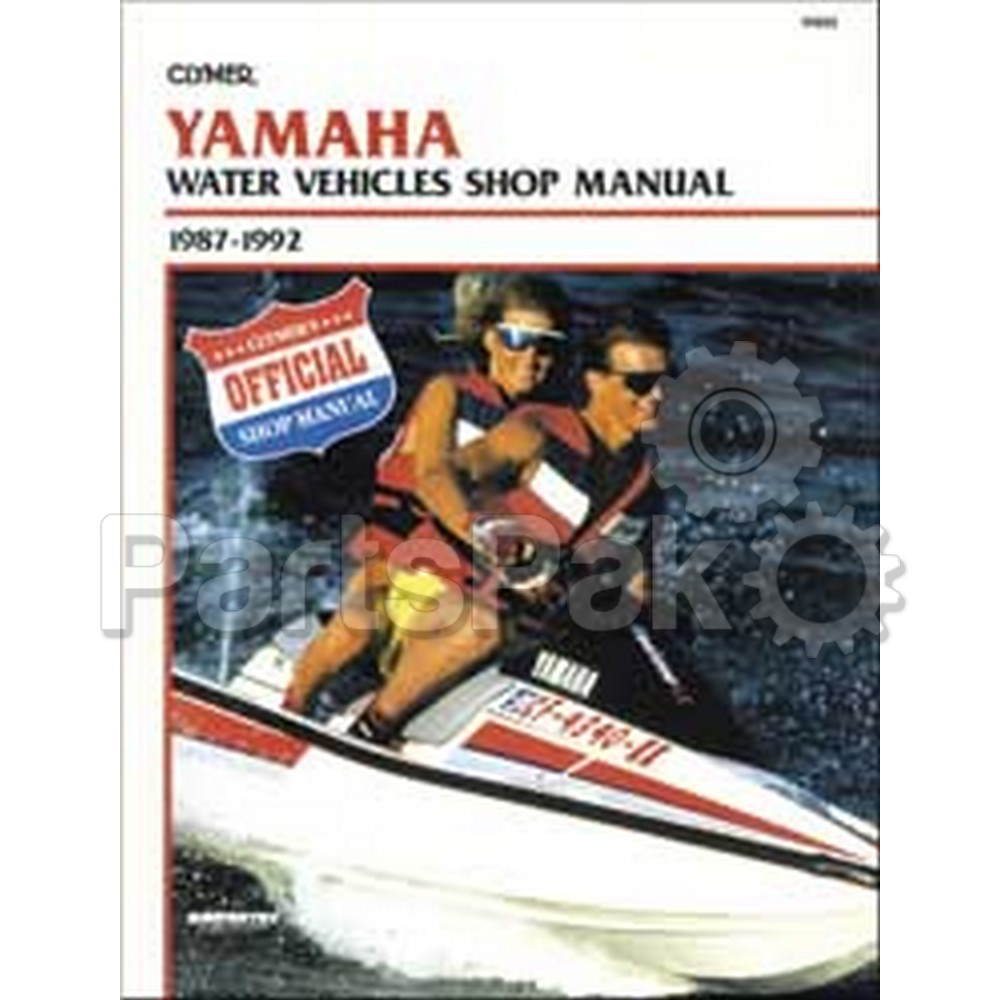 Clymer Manuals W805; Fits Yamaha Waverunner PWC Jet ski Repair Service Manual